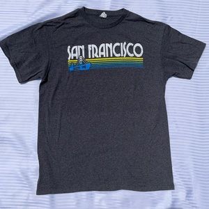 San Francisco souvenir tee vintage 80s look Delta